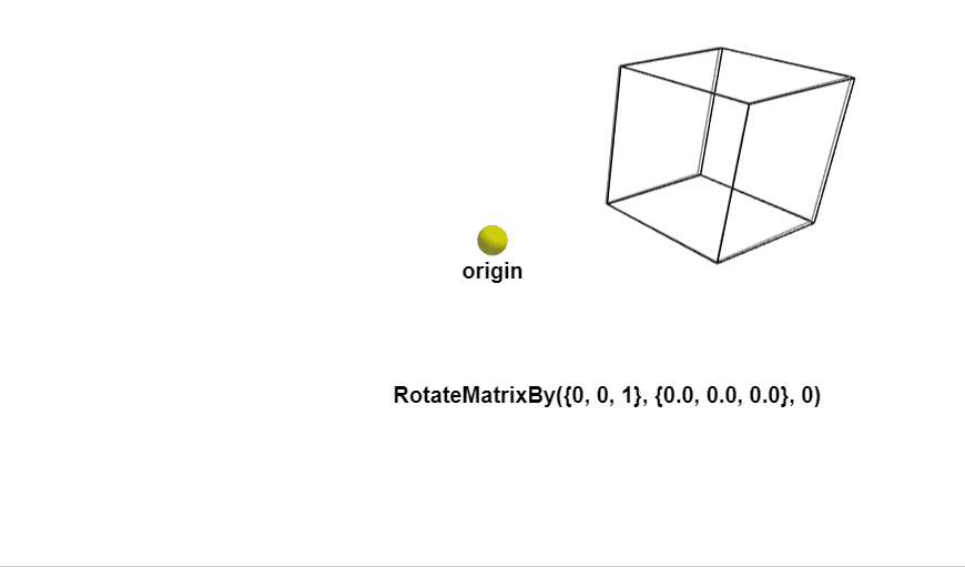 rotate around orign